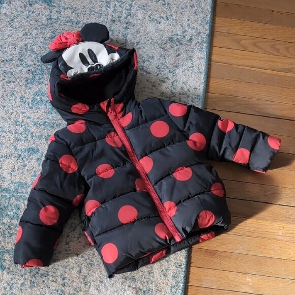 Disney Minnie Mouse Polka Dot Jacket - Picture 1 of 6